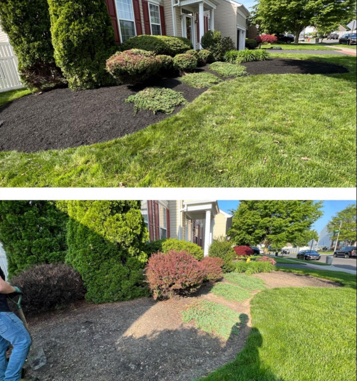 Mulch/Rock Installation